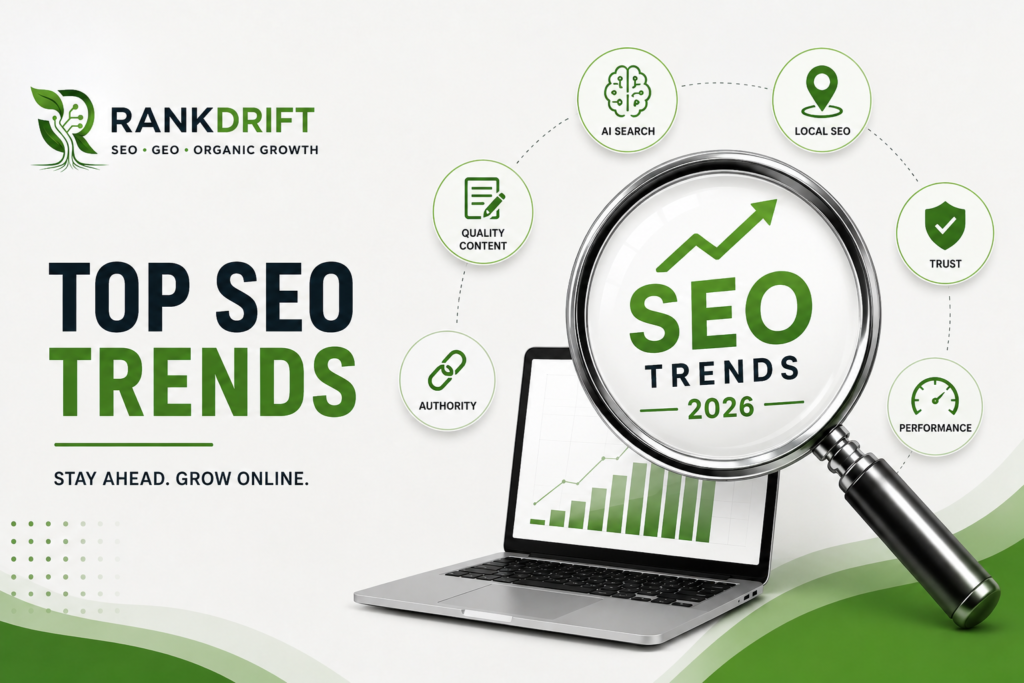 Top SEO trends infographic