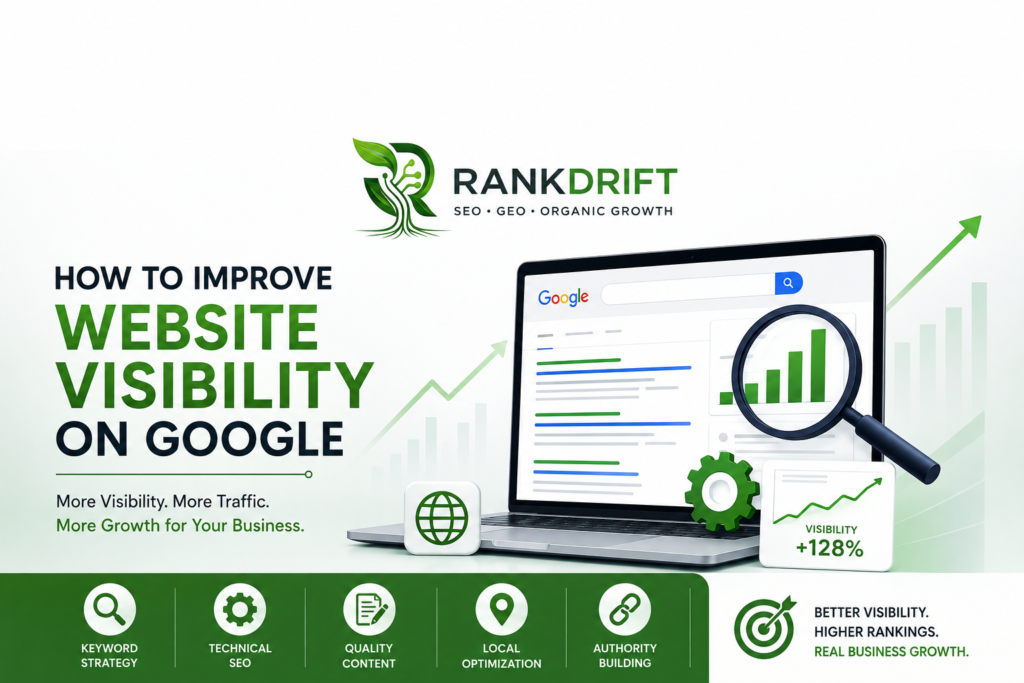 Improve Website Visibility on Google